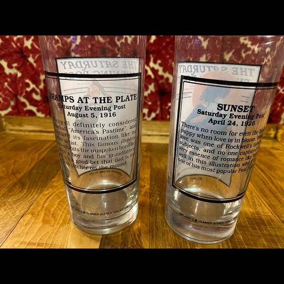 Saturday Evening Post glasses - Picture 2 of 7